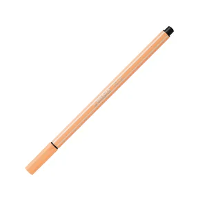 Marker fibrowy premium - STABILO Pen 68 - 1 szt. - jasnopomarańczowy